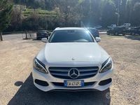 Usata Mercedes C220 170 CV (125 kW) 2014 Bianco Station wagon
