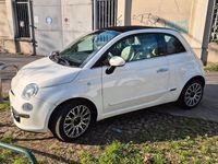 Usata Fiat 500C Lounge 2011 Bianco Cabrio