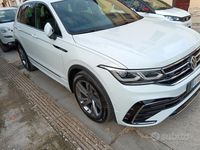 Usata VW Tiguan R-line 150 CV (110 kW) 2021 Bianco SUV