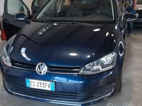 Usata VW Golf VII Highline 110 CV (80 kW) 2013 Blu Berlina