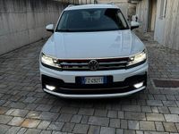 Usata VW Tiguan R-line 150 CV (110 kW) 2020 Bianco SUV