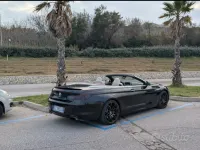 Usata BMW 640 Cabriolet 320 CV (235 kW) 2013 Nero Cabrio
