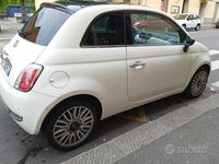 Usata Fiat 500 Lounge 69 CV (50 kW) 2014 Bianco Utilitaria