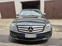 Usata Mercedes C200 Avantgarde 136 CV (100 kW) 2008 Nero Berlina