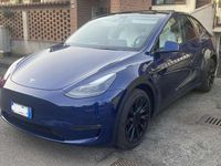 Usata Tesla Model Y Long Range AWD 152 kW (208 CV) 2022 Blu/azzurro SUV