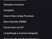 Usata Tesla Model 3 Long Range AWD 152 kW (208 CV) 2020 Nero Berlina