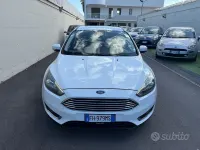 Begagnad Ford Focus Titanium X 125 HK (91 kW) 2017 Vit Sedan