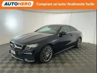 Usata Mercedes E220 Premium 194 CV (142 kW) 2018 Blu Coupé
