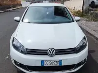 Usata VW Golf VI 105 CV (77 kW) 2011 Bianco Utilitaria