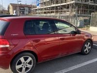 Usata VW Golf VI Team 105 CV (77 kW) 2010 Rosso Utilitaria