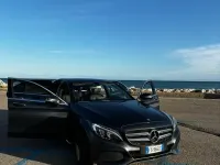 Usata Mercedes C180 122 CV (89 kW) 2018 Grigio Berlina