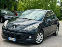 Usata Peugeot 207 73 CV (53 kW) 2011 Nero Berlina