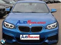 Usata BMW 218 M Sport 135 CV (99 kW) 2018 Blu Coupé