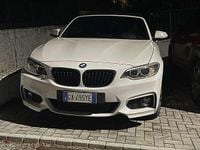 Usata BMW 218 M Sport 150 CV (110 kW) 2017 Bianco Cabrio