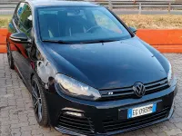 Usata VW Golf VI R 271 CV (199 kW) 2011 Nero Utilitaria