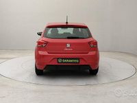 Usata Seat Ibiza Reference 90 CV (66 kW) 2022 Rosso Utilitaria