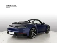 Usata Porsche 911 Carrera 4 Cabriolet 2023 Blu genziana metallizzato/capote nera Cabrio