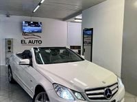 Usata Mercedes E200 184 CV (135 kW) 2011 Bianco Cabrio