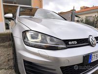Usata VW Golf VII GTD 184 CV (135 kW) 2014 Grigio Berlina