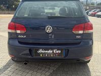 Usata VW Golf VI 2008 Blu Utilitaria