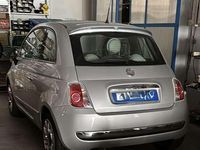 Usata Fiat 500 Lounge 69 CV (50 kW) 2011 Argento Utilitaria