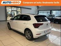 Usata VW Polo R-line 95 CV (69 kW) 2023 Bianco Utilitaria