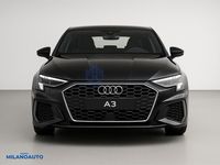 Usata Audi A3 Sportback S-Line 150 CV (110 kW) 2022 Nero Utilitaria