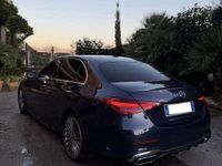 Usata Mercedes C220 Premium Plus 200 CV (147 kW) 2023 Blu/azzurro Berlina