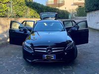 Usata Mercedes C200 Business 160 CV (117 kW) 2019 Nero Station wagon
