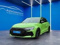 Usata Audi RS3 400 CV (294 kW) 2025 Verde Berlina