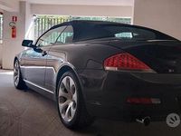 Usata BMW 630 Cabriolet Sport Line 272 CV (200 kW) 2007 Nero Cabrio