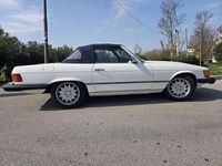 Usata Mercedes SL380 204 CV (150 kW) 1985 Bianco Cabrio