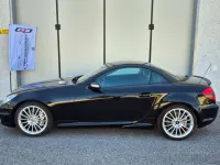 Usata Mercedes SLK55 AMG AMG 360 CV (264 kW) 2006 Nero Cabrio
