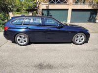 Usata BMW 316 Sport Line 116 CV (85 kW) 2013 Blu Station wagon