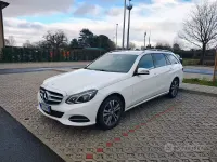Usata Mercedes E250 204 CV (150 kW) 2015 Bianco Station wagon