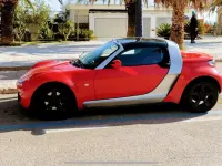 Usata Smart Roadster 82 CV (60 kW) 2003 Rosso Cabrio