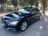 Begagnad BMW 316 Sport Line 116 HK (85 kW) 2015 Svart Kombi