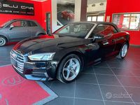 Usata Audi A5 Cabriolet Sport 190 CV (139 kW) 2017 Nero Cabrio