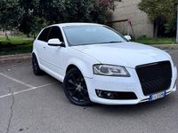 Usata Audi A3 105 CV (77 kW) 2011 Bianco Berlina