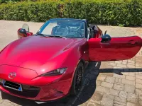 Usata Mazda MX5 Homura-Line 184 CV (135 kW) 2023 Rosso Cabrio