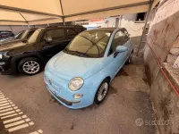 Usata Fiat 500 Lounge 85 CV (62 kW) 2010 Bluazzurro Berlina