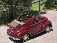 Usata Fiat Topolino 1950 Rosso Utilitaria