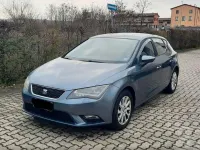 Usata Seat Leon 105 CV (77 kW) 2013 Blu Berlina