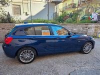 Usata BMW 118 150 CV (110 kW) 2017 Blu Utilitaria