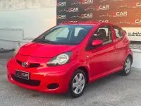 Usata Toyota Aygo Sol 68 CV (50 kW) 2009 Rosso Utilitaria