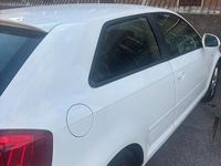 Usata Audi A3 90 CV (66 kW) 2009 Bianco Utilitaria