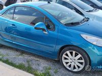 Usata Peugeot 207 CC 110 CV (80 kW) 2007 Blu Cabrio