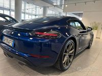 Usata Porsche 718 Cayman Sport 300 CV (220 kW) 2018 Blu Coupé