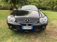 Usata Mercedes SL350 245 CV (180 kW) 2003 Nero Cabrio