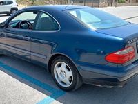Usata Mercedes CLK200 Elegance 136 CV (100 kW) 1998 Blu Coupé
